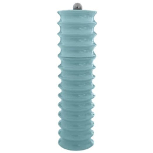 Twister salt and pepper mill from Inside Living, spiral wooden grinder for the kitchen and dining table, alternate view