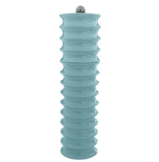 Twister salt and pepper mill from Inside Living, spiral wooden grinder for the kitchen and dining table, alternate view