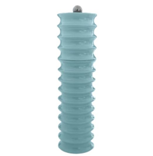 Twister salt and pepper mill from Inside Living, spiral wooden grinder for the kitchen and dining table, alternate view