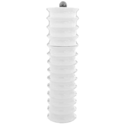 Twister salt and pepper mill from Inside Living, spiral wooden grinder for the kitchen and dining table, detail view