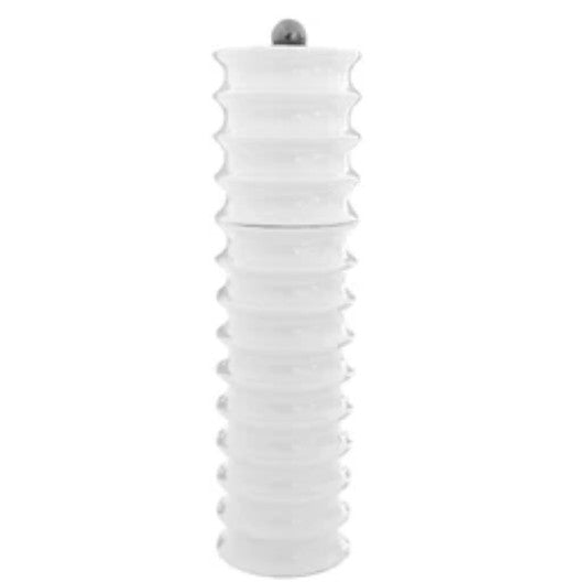 Twister salt and pepper mill from Inside Living, spiral wooden grinder for the kitchen and dining table, detail view