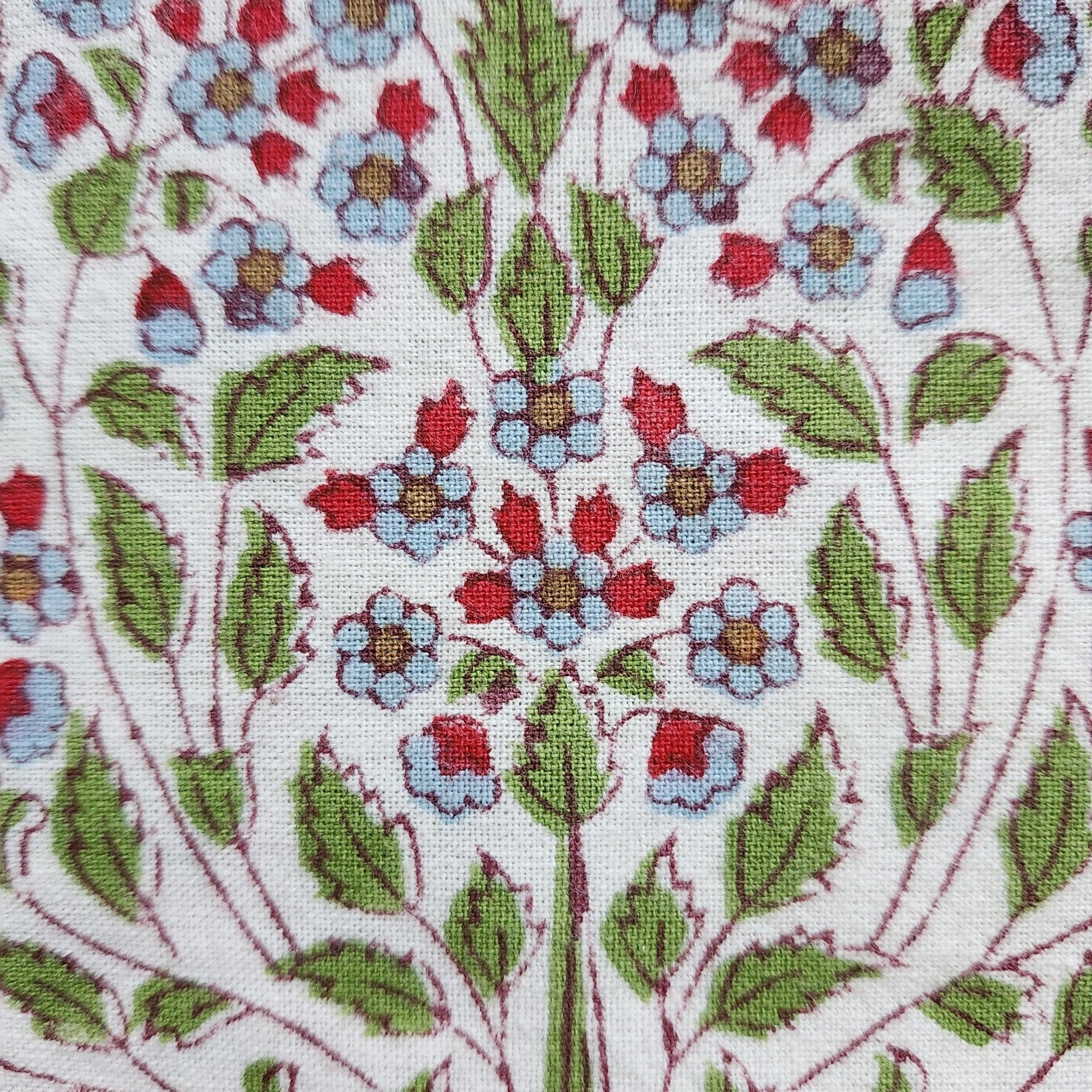 Block Print Tablecloth Assorted 180 x 270 cm, side view - buy homeware, tableware and interior accessories at Inside Living