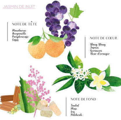 Scented Candle Raphia Talia Night Jasmine: fragranced candle for home ambience, from Inside Living Singapore.