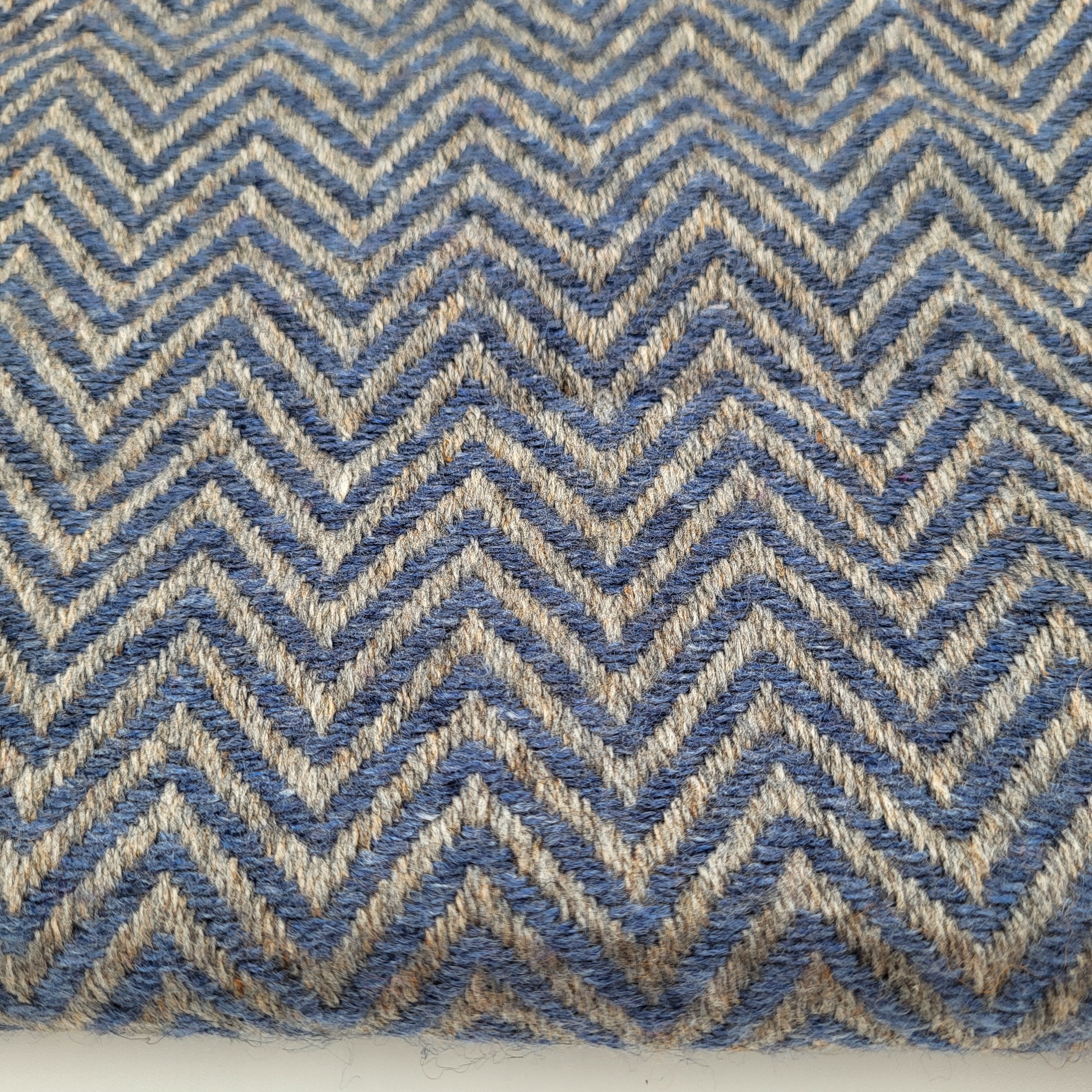 Cashmere Shawl Herringbone: soft woven wrap to wear or layer, from Inside Living Singapore. Shown in full.