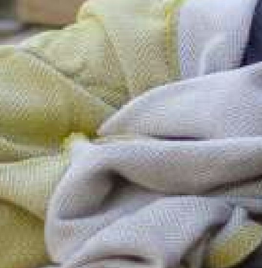 Reversible Cotton Throw, side view, from the Inside Living Singapore homeware collection.