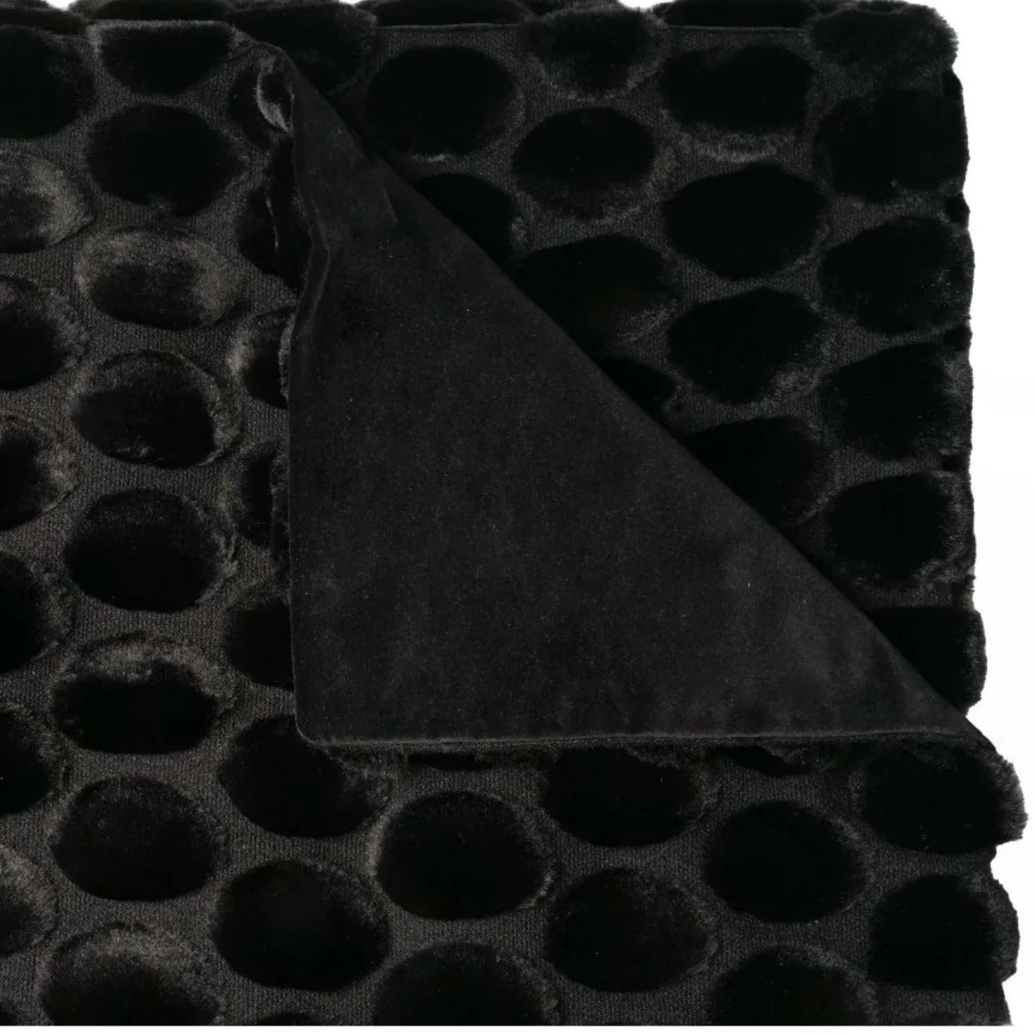 Egg Velvet Cushion Black, Inside Living Singapore homeware and lifestyle collection, view 2.