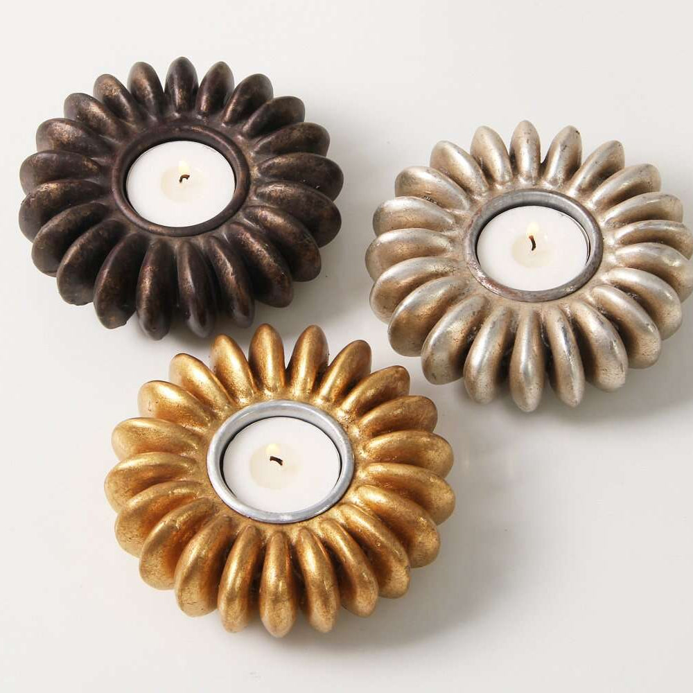 Seed Tea Light Holder Gold, alternative angle - buy homeware, tableware and interior accessories at Inside Living Singapore
