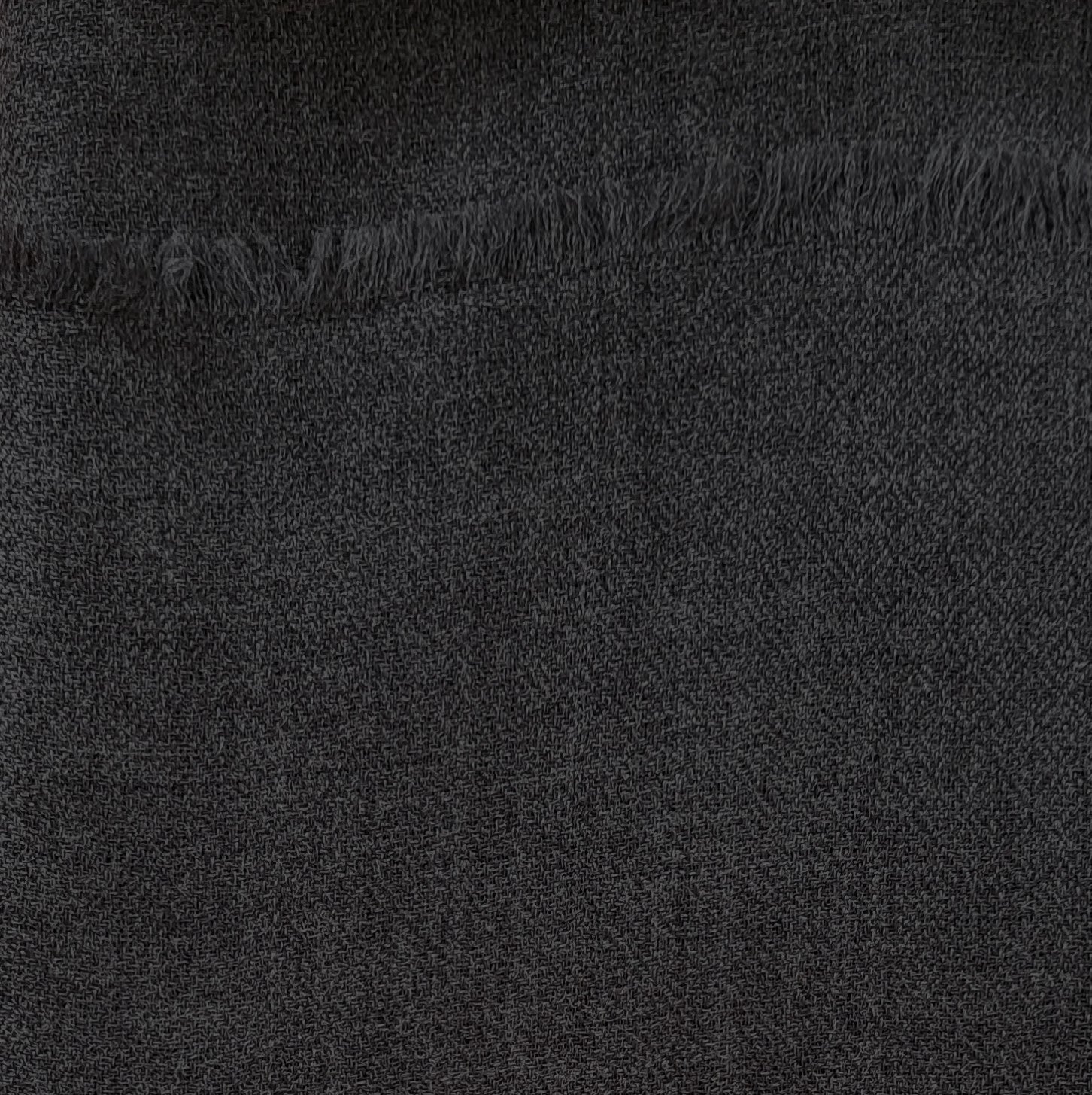 Plain 100% pashmina shawl in teal, soft handwoven wrap for warmth and style, from Inside Living Singapore Close-up detail.