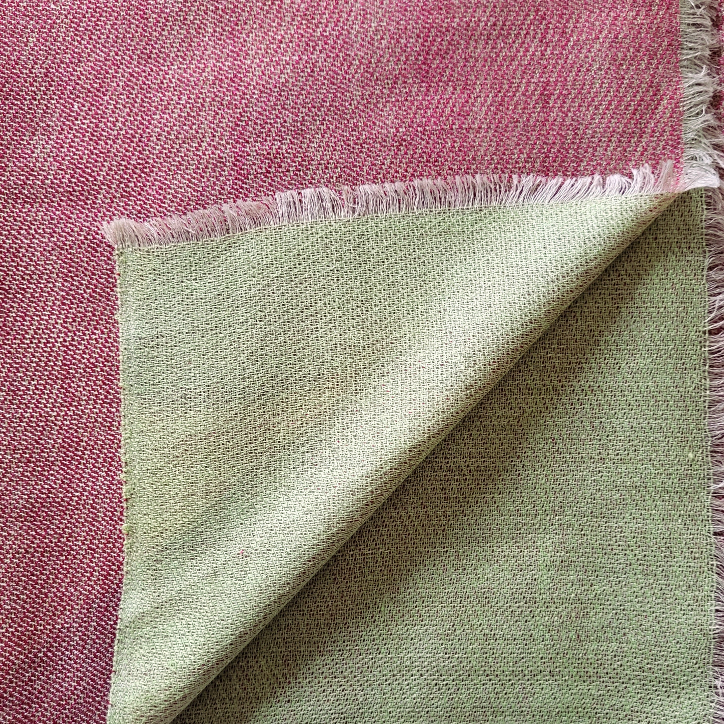 Reversible Pashmina from Inside Living Singapore. Shown close-up detail.