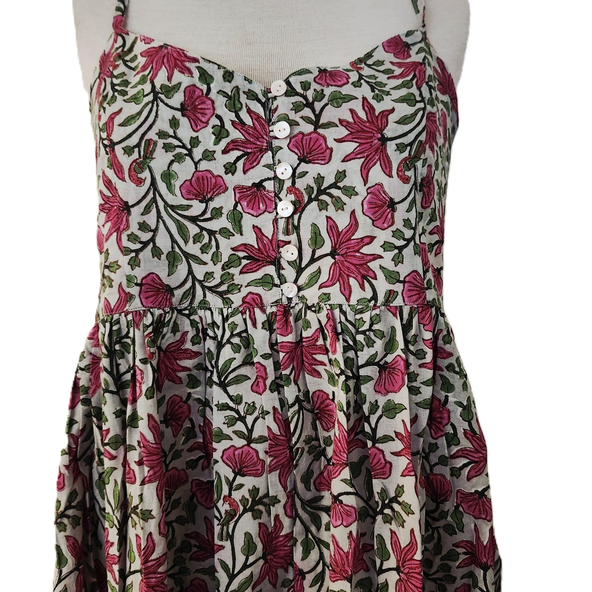 Block Print Sundress S, Inside Living Singapore homeware and lifestyle collection, view 5.