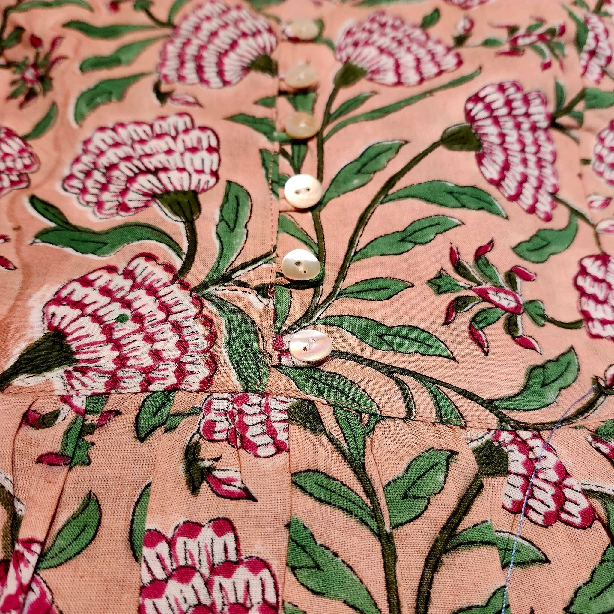 Block Print Sundress L, Inside Living Singapore homeware and lifestyle collection, view 5.