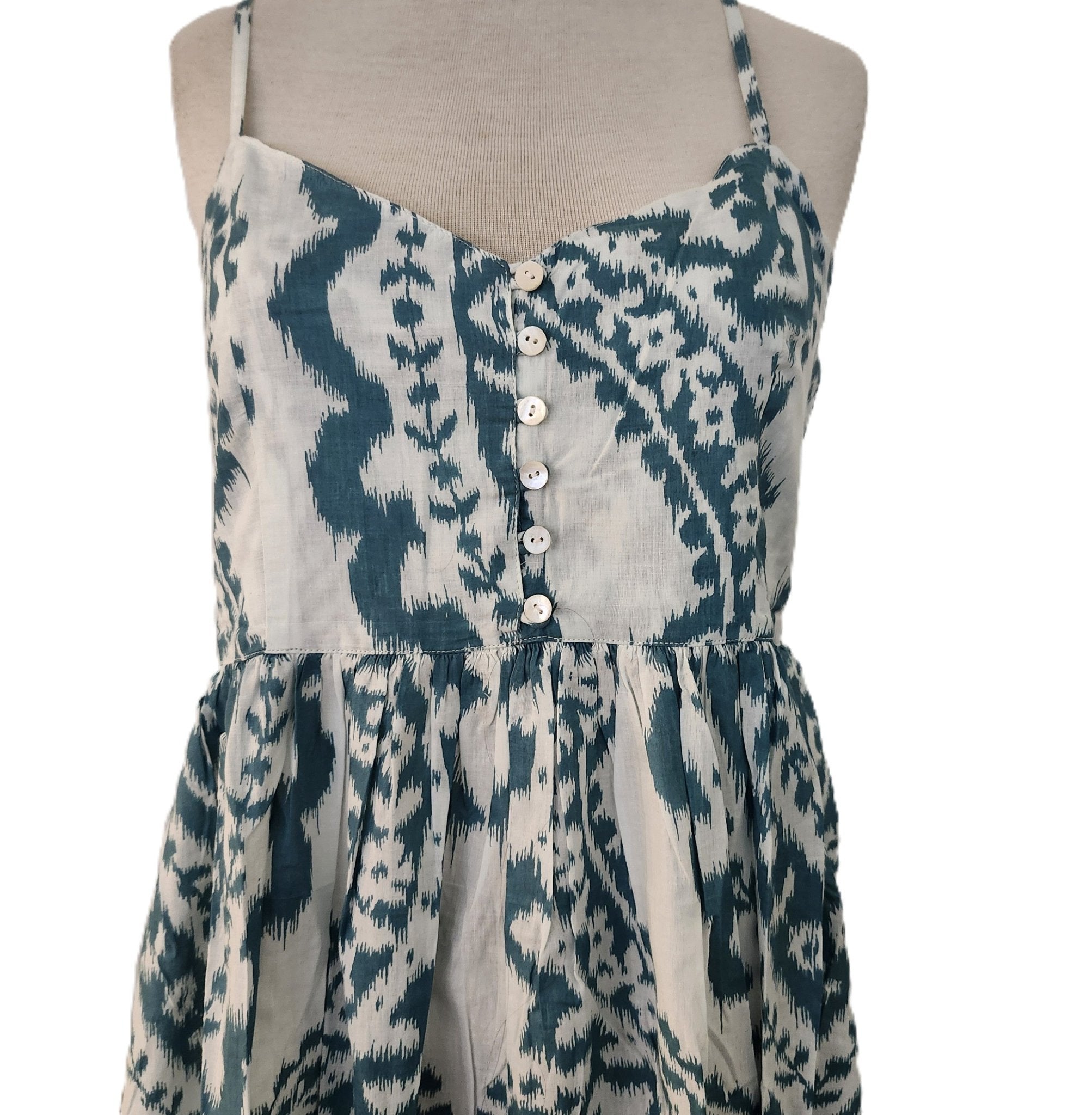 Block Print Sundress S, Inside Living Singapore homeware and lifestyle collection, view 7.