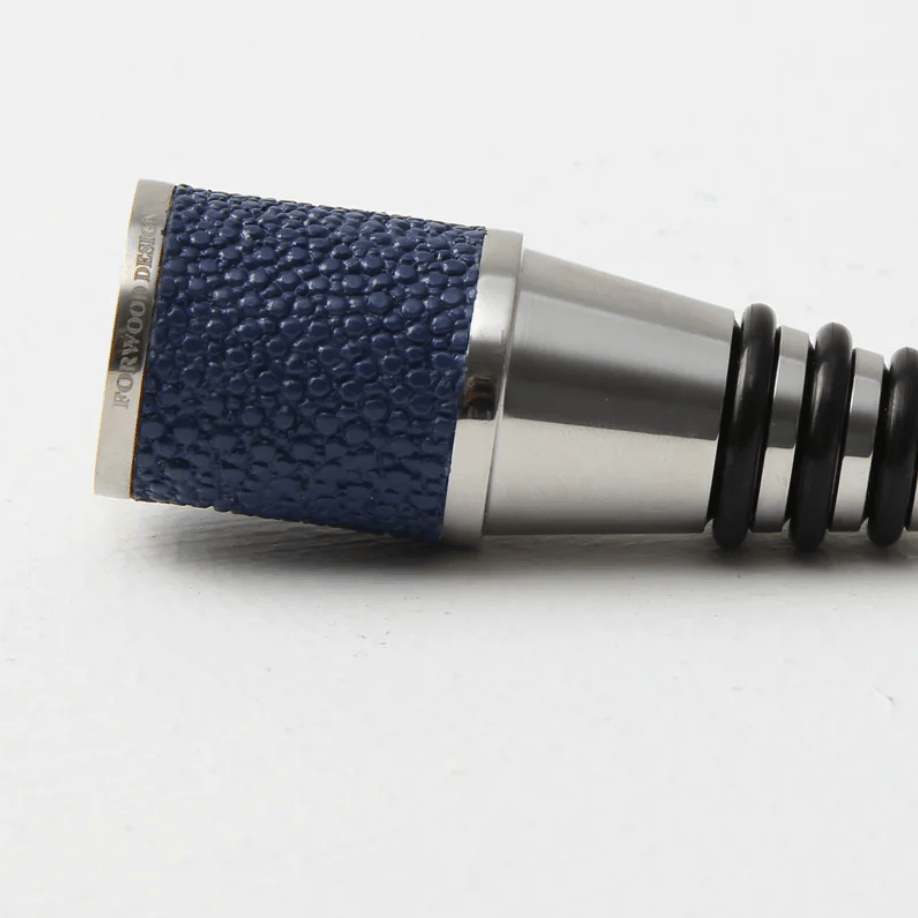 Faux Shagreen Bottle Stopper, alternative angle - buy homeware, tableware and interior accessories at Inside Living Singapore