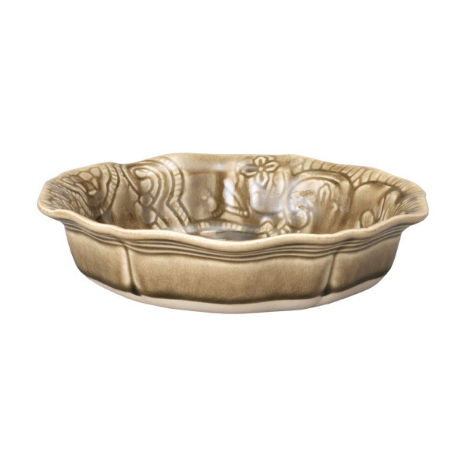 Small Bowl Sand, plate from Inside Living Singapore. Alternative angle shown. Quality homeware for stylish interiors.
