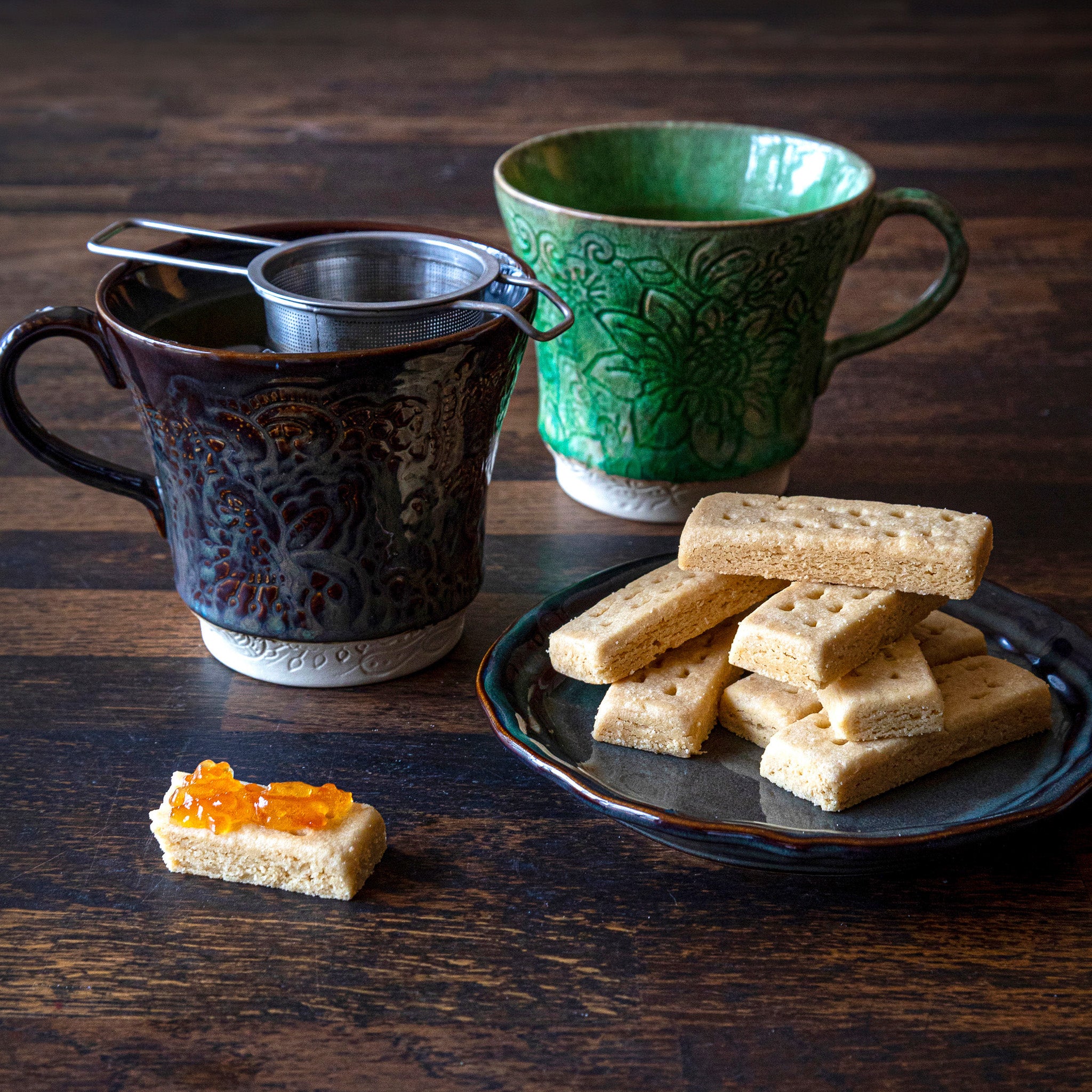 Ceramic Tea Mug: ceramic mug for tea or coffee, from Inside Living Singapore. Detail of the design.