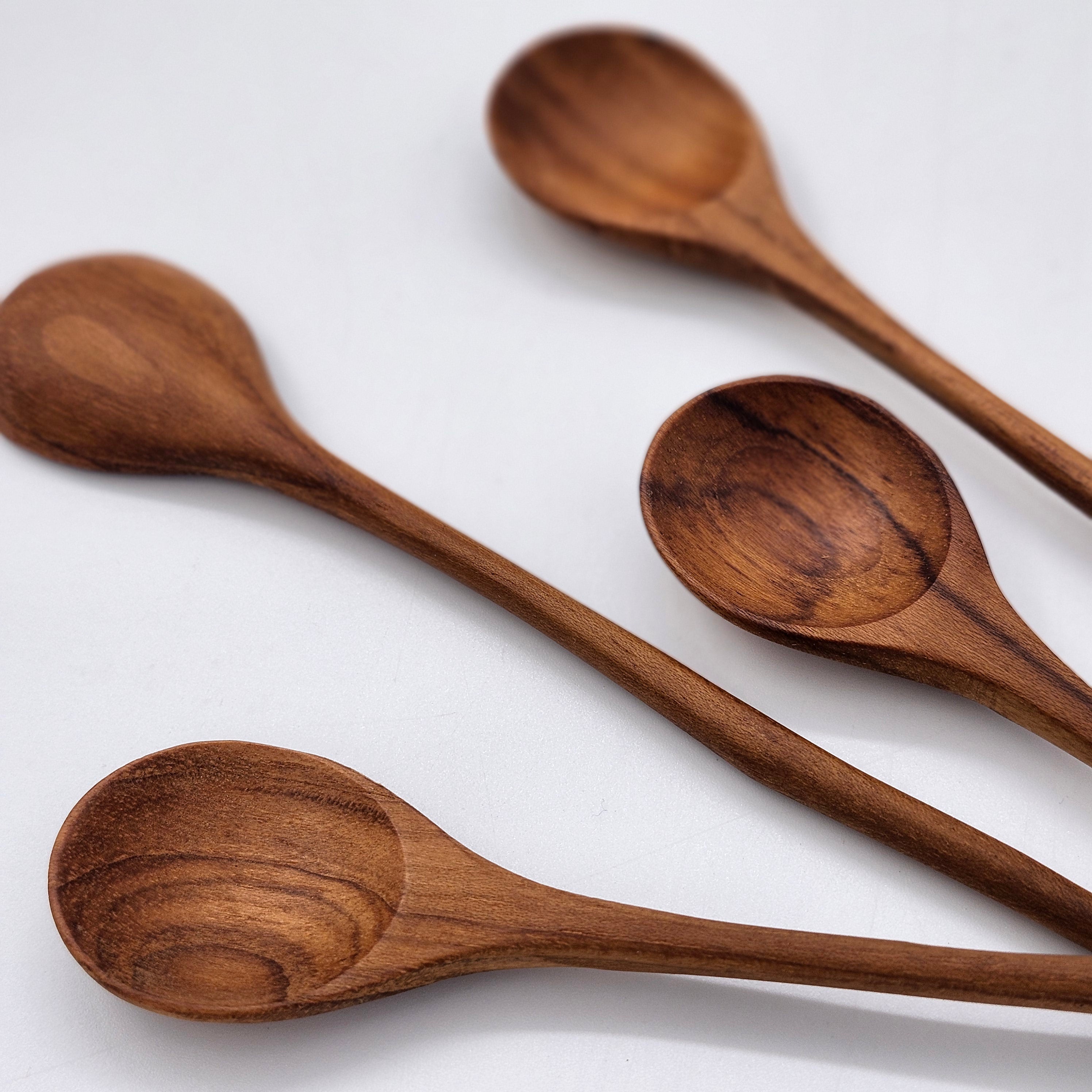 Wooden Jam Spoon, wooden kitchen utensil at Inside Living Singapore. Front view.