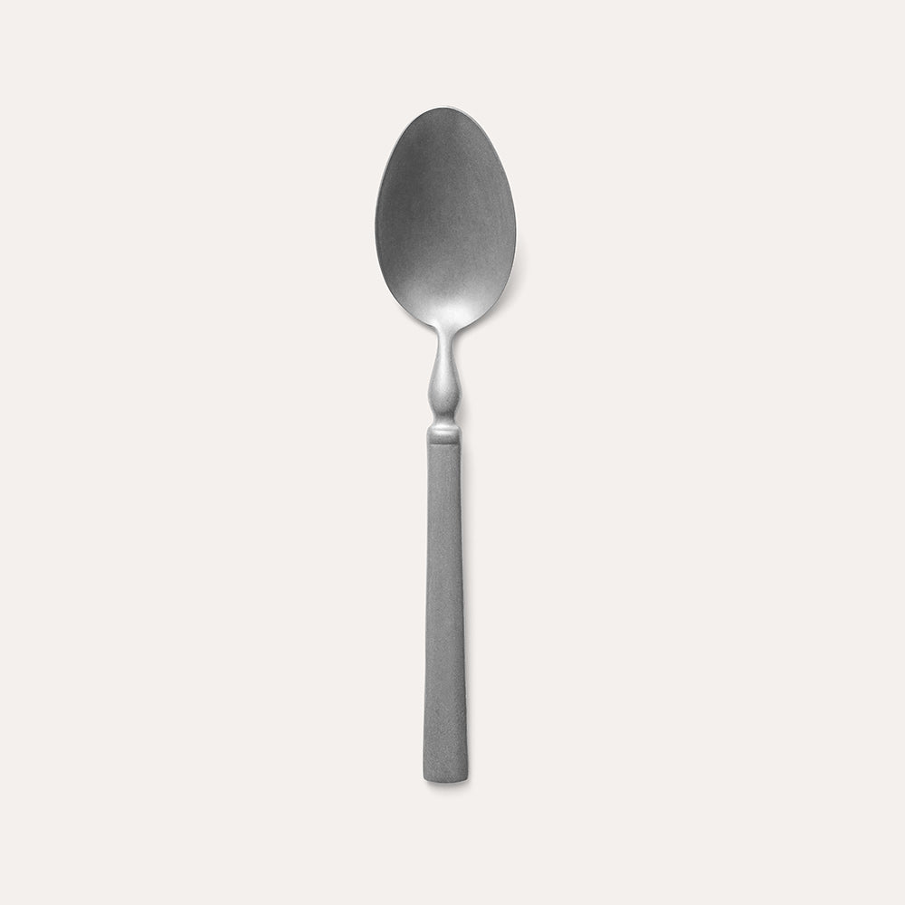 Celta dinner spoon detail, stainless steel spoon with a Celta handle design, quality everyday dining cutlery.