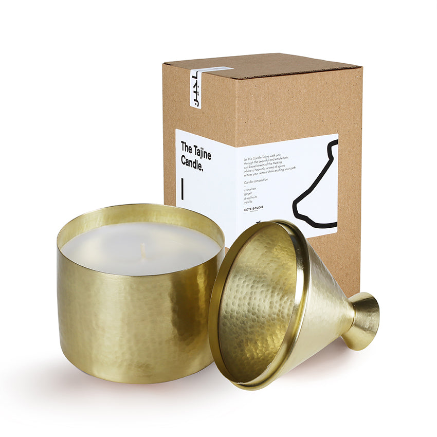 Tajine Maillechort Candle, part of the Candles collection at Inside Living Singapore, detail of the design.