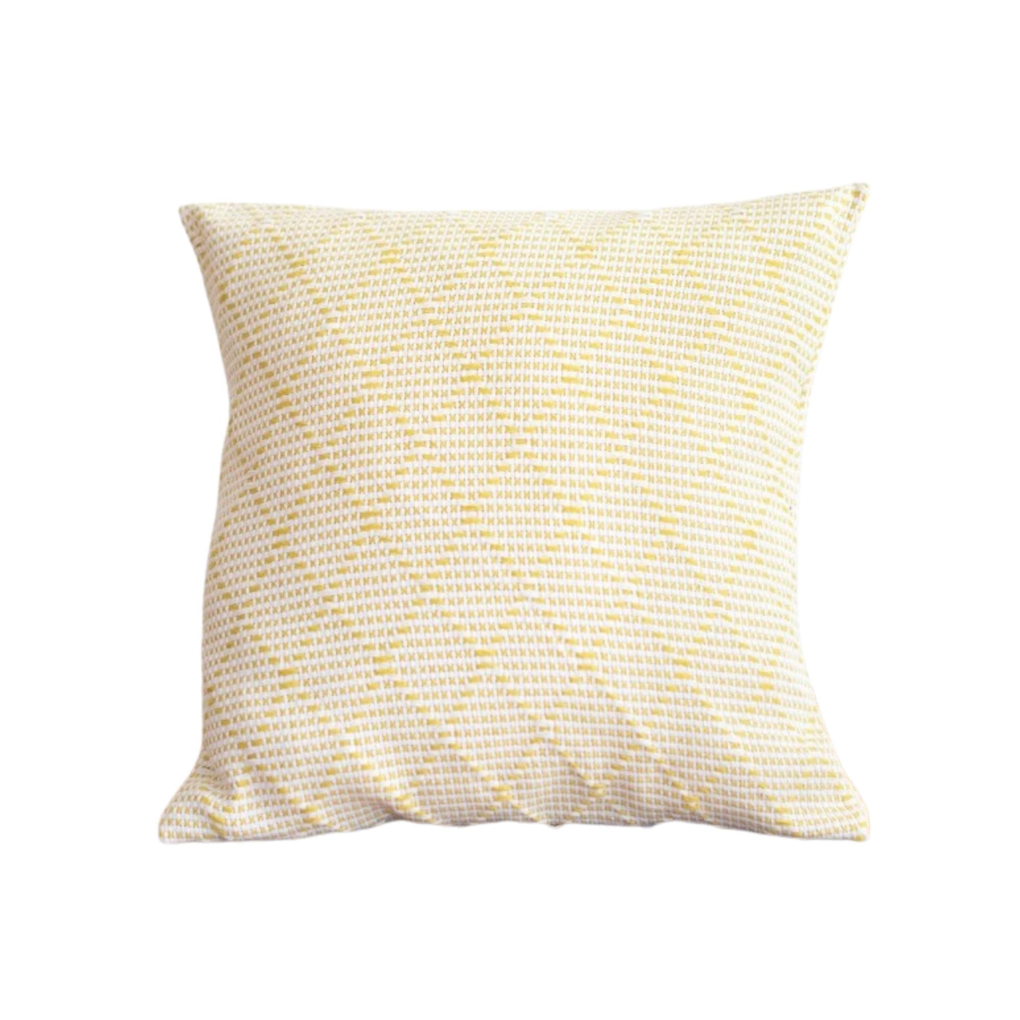 Cotton Cushion Portuguese Mosaic, full product view, from the Inside Living Singapore homeware collection.