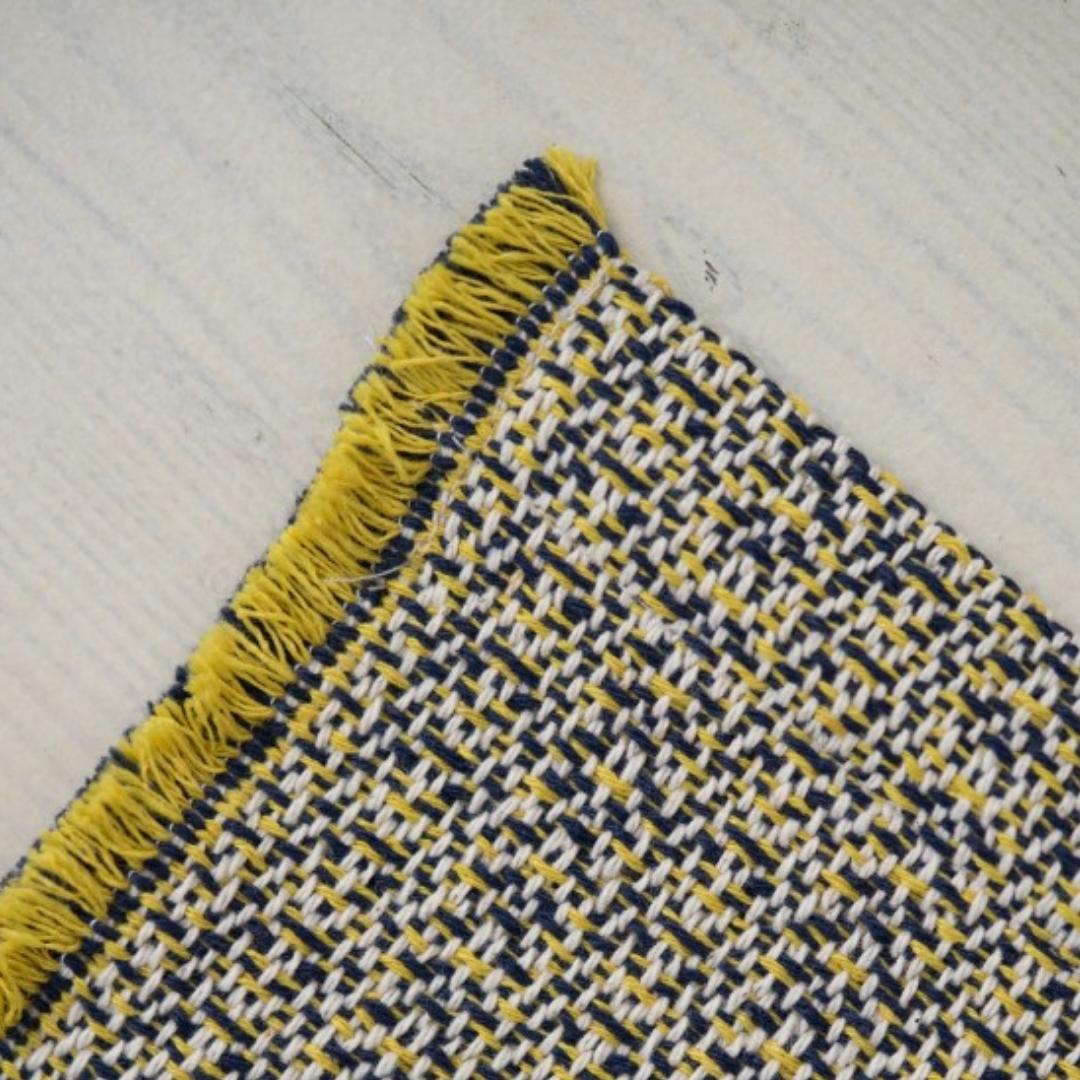 Recycled Cotton Tablecloth, alternative angle, from the Inside Living Singapore homeware collection.