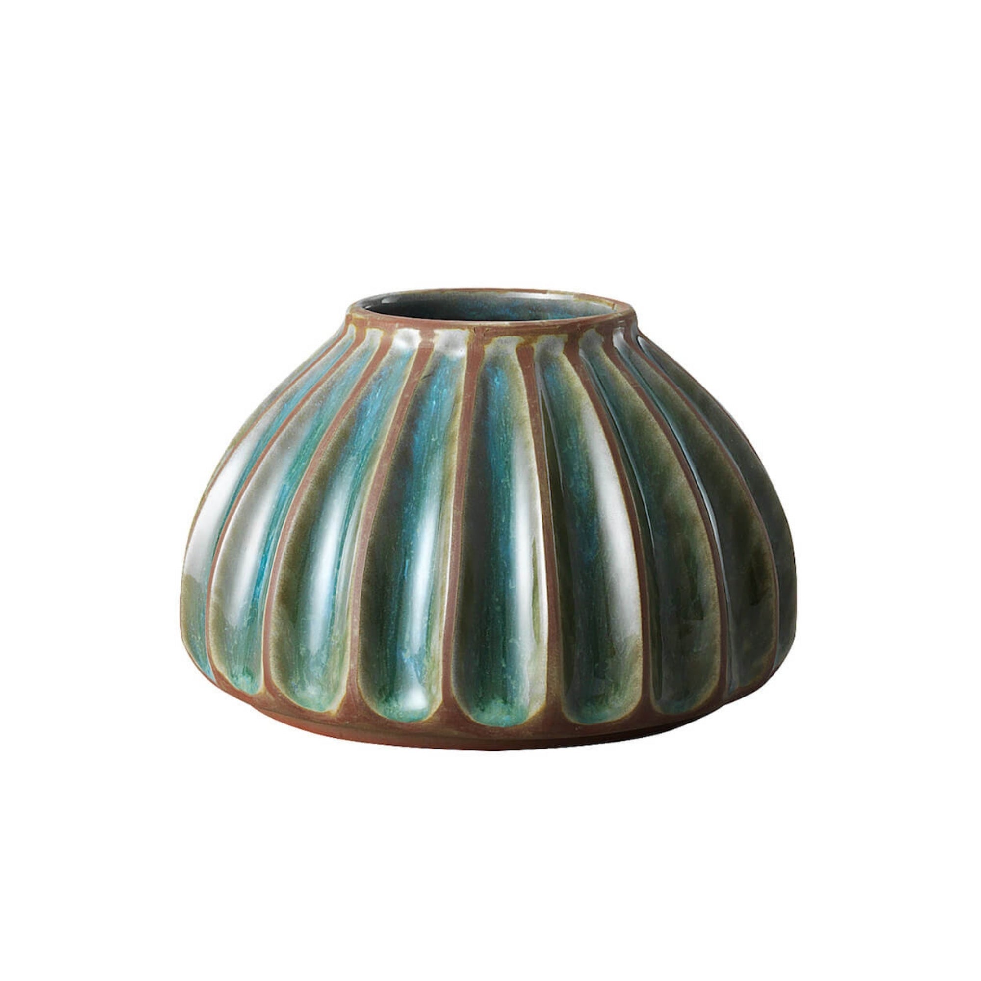 Salon Round Vase Melange from Inside Living Singapore. Shown front view.