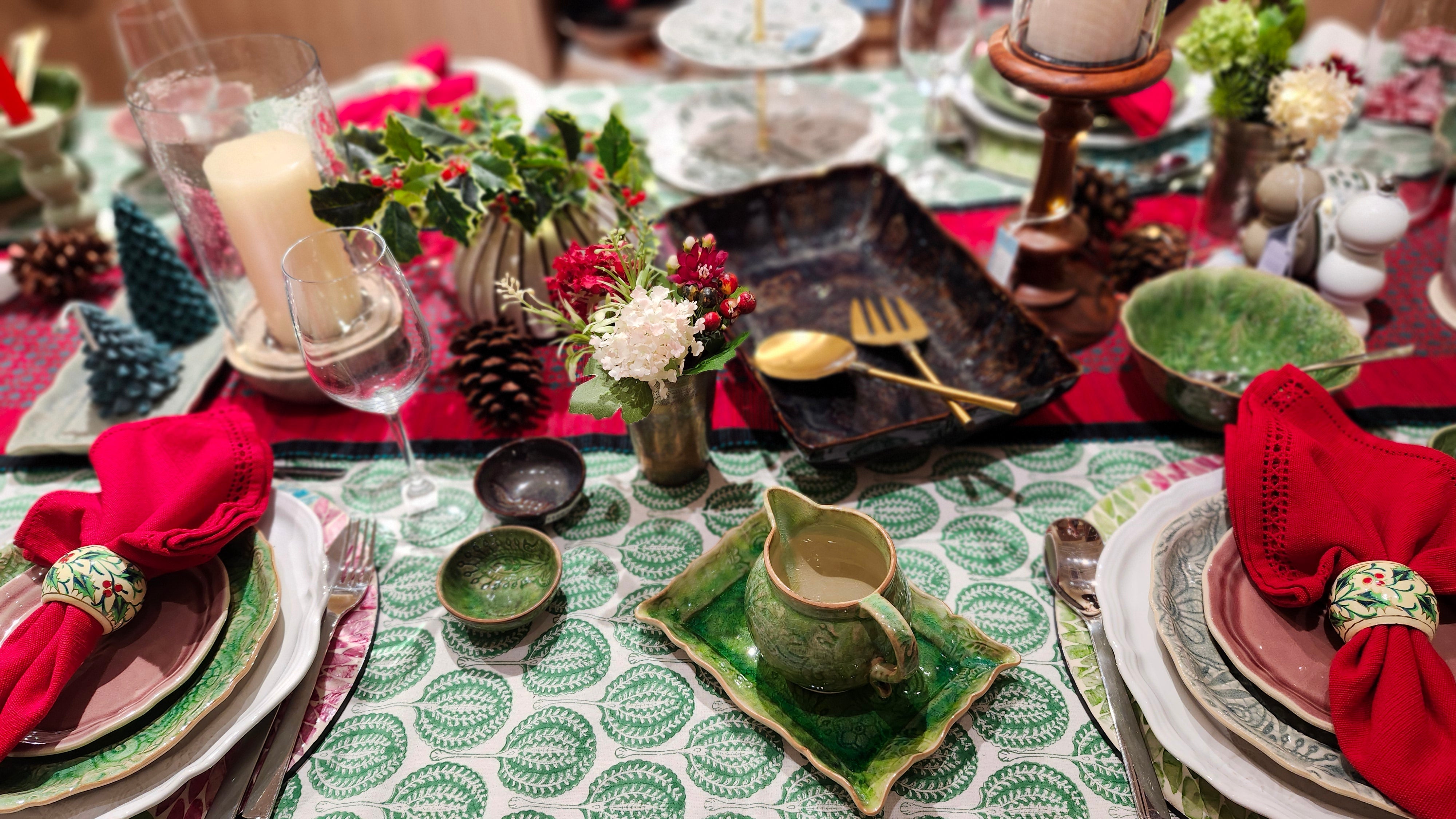 Festive table setting collection at Inside Living Singapore