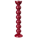 Bobbin Candlestick Cherry, candlestick holder at Inside Living Singapore. Front view.