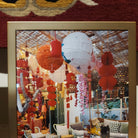 Matte Gold Frame, Picture Frames from Inside Living Singapore. Shown front on.
