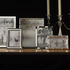 Bamboo Frame Silver, Picture Frames from Inside Living Singapore. Alternative angle.