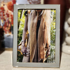Enamel Frame Chiffon from Inside Living Singapore. Shown front view.