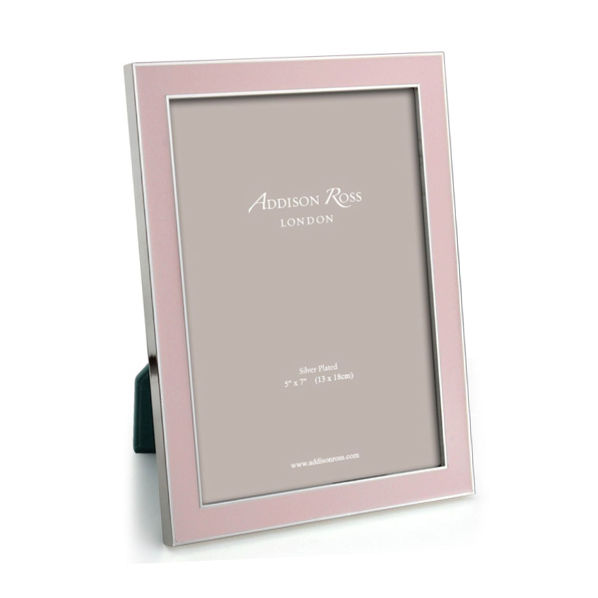 Enamel Frame Light Pink, Photo Frames from Inside Living Singapore. Shown front on.