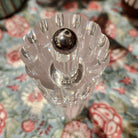Salt and pepper mill from Inside Living, classic wooden grinder for the kitchen and dining table setting, detail view