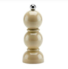 Mini Bob salt and pepper mill from Inside Living, compact wooden grinder for the kitchen and dining table, alternate view