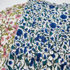 Block Print Pleated Dress Assorted: block-printed cotton garment for warm days, from Inside Living Singapore.