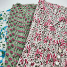 Block Print Pleated Dress Assorted: block-printed cotton garment for warm days, from Inside Living Singapore.