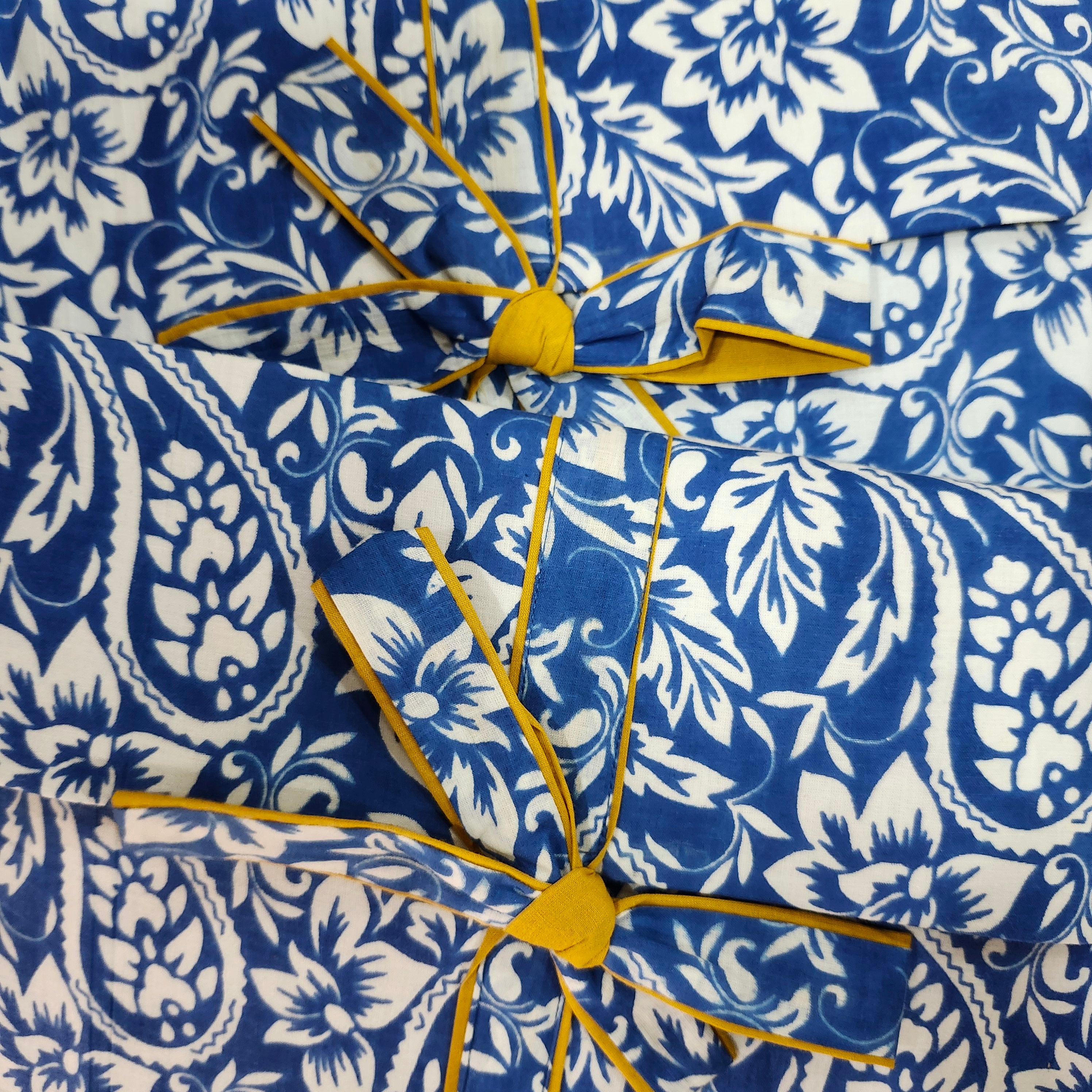 Block Print Pyjama Long Assorted, Inside Living Singapore homeware and lifestyle collection, view 6.