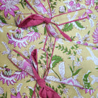 Block Print Pyjama Long Flowers, Inside Living Singapore homeware and lifestyle collection, view 5.
