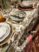 Block Print Tablecloth Assorted 180 x 270 cm, alternative angle - buy homeware, tableware and interior accessories at