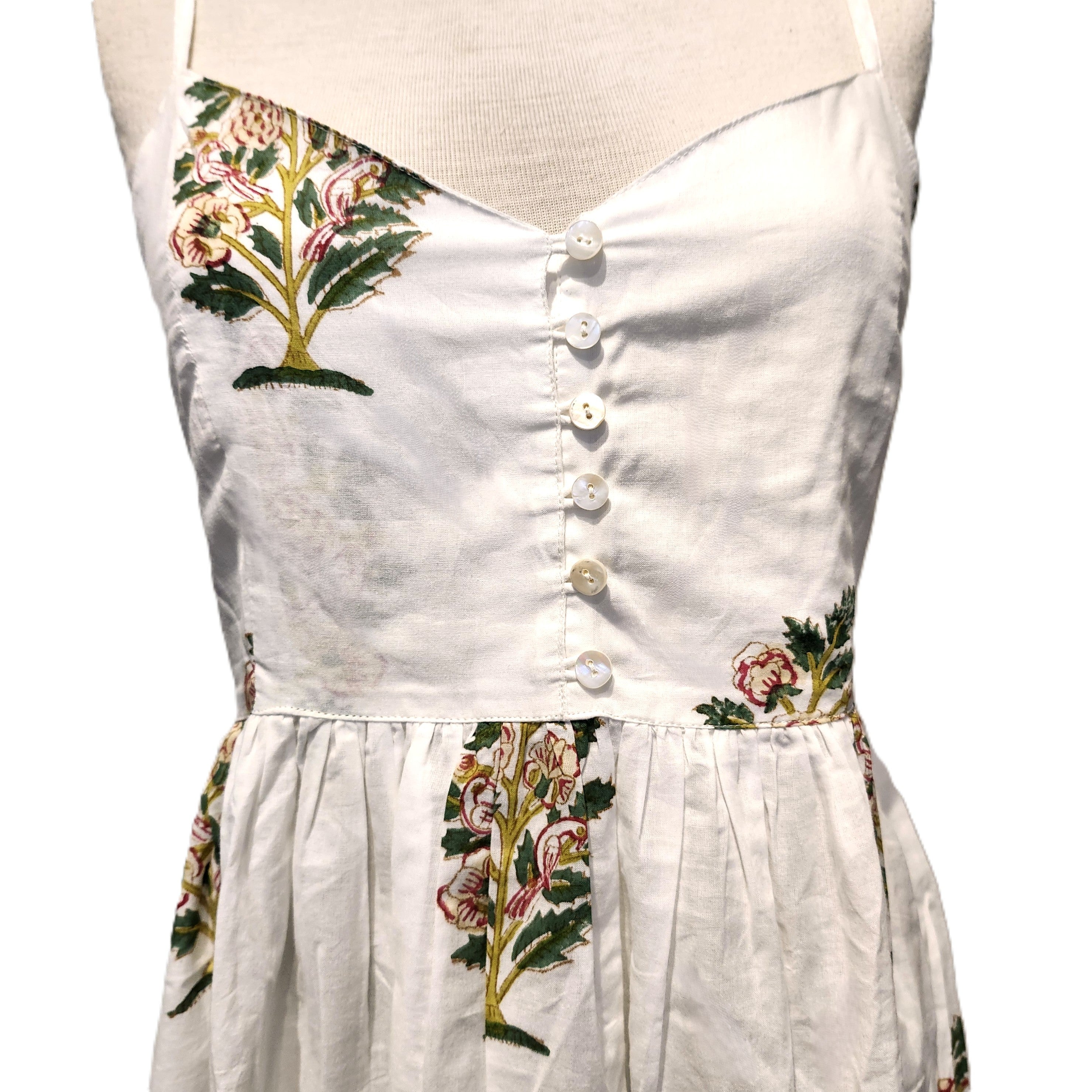 Block Print Sundress S, Inside Living Singapore homeware and lifestyle collection, view 8.