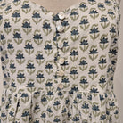 Block Print Sundress in the Millet design, cotton calf-length sundress from Inside Living Singapore.