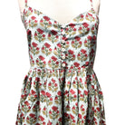 Block Print Sundress in the Pippa design, cotton calf-length sundress from Inside Living Singapore.