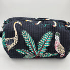 Block Print Wash Bag Safari, Inside Living Singapore homeware and lifestyle collection, view 3.
