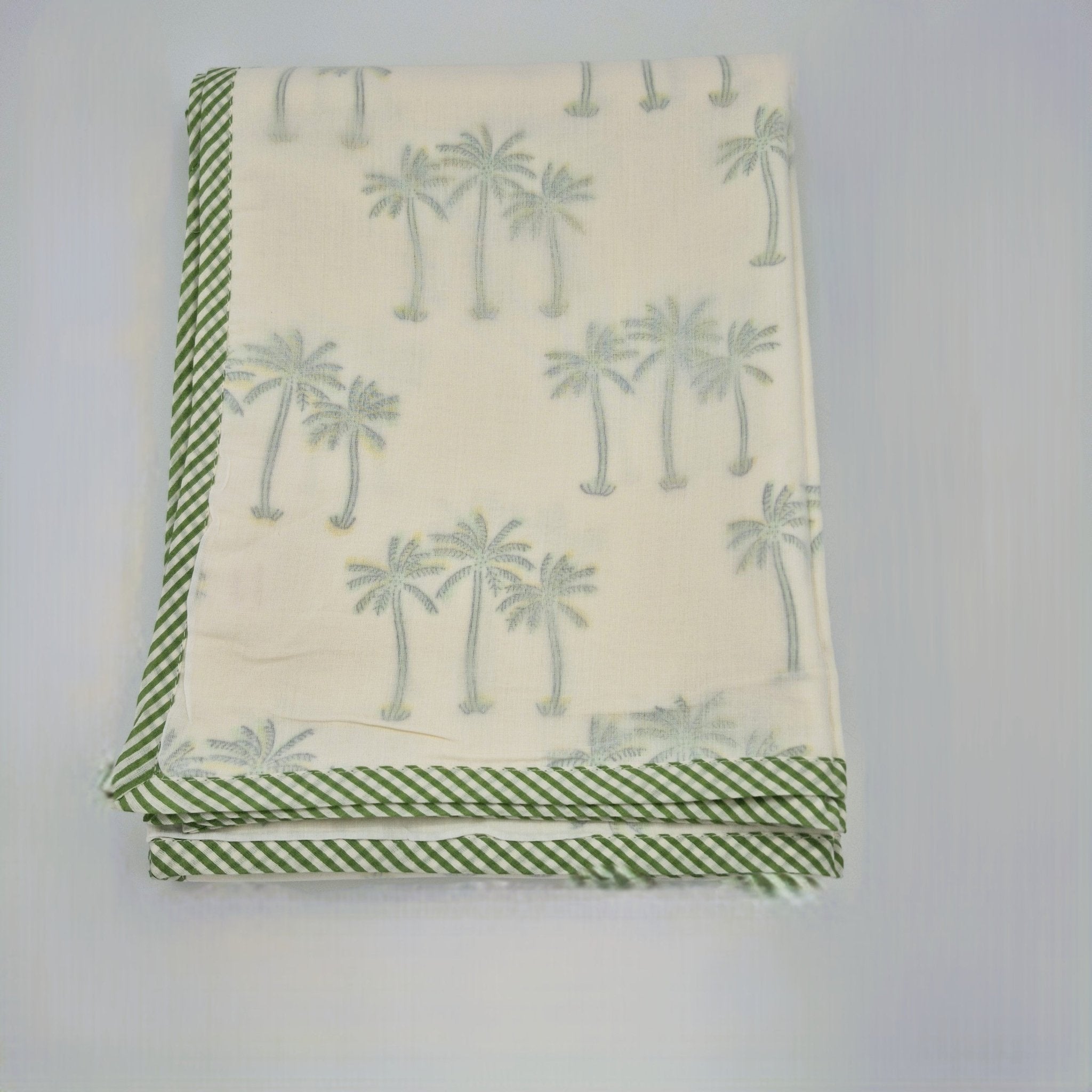 Further colourway shown for the toddler dohar blanket, made in India and machine washable.
