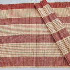 Bamboo placemat in cherry, 38 x 30cm, a woven table setting for festive occasions or daily dining