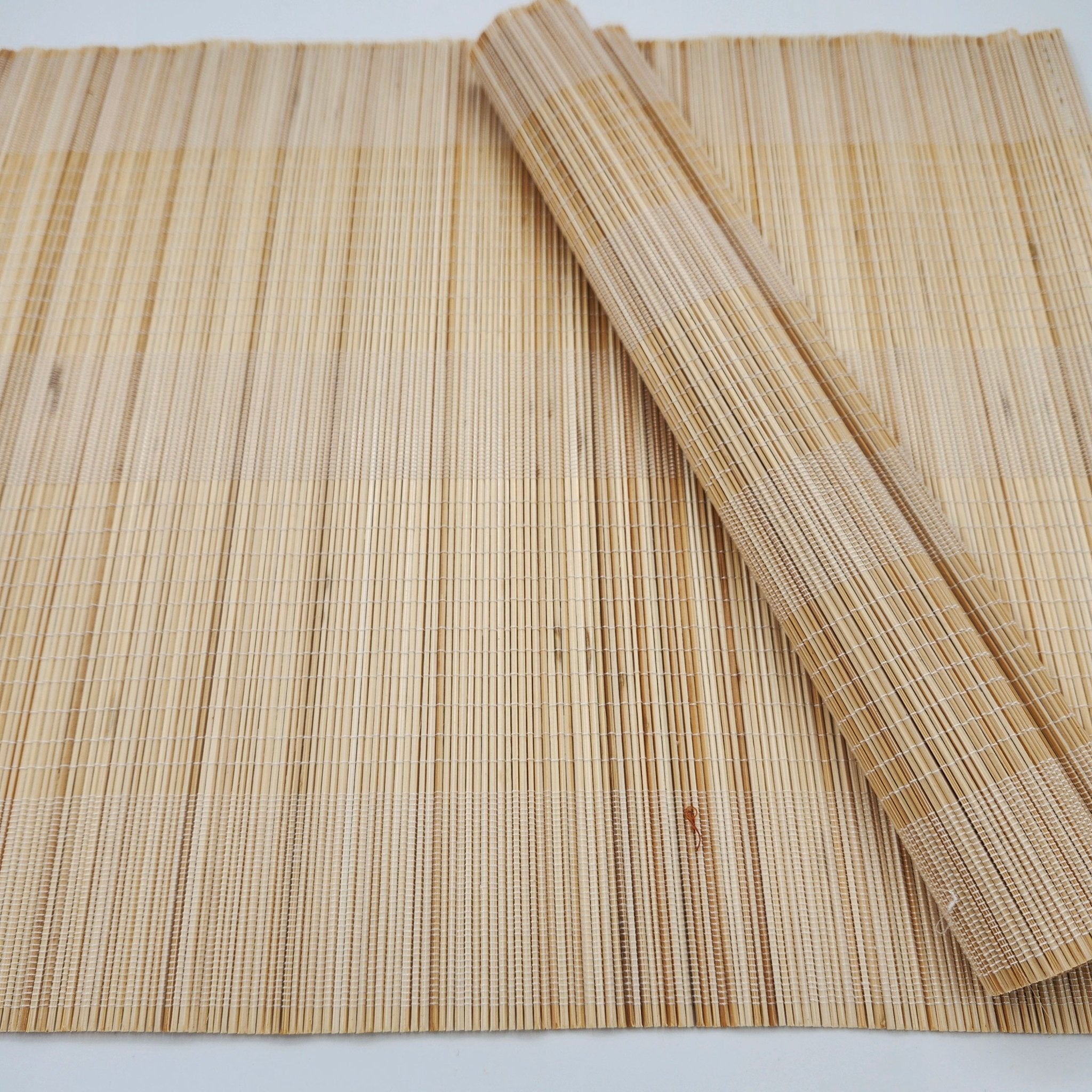 Natural woven bamboo placemat, 38 x 30 cm, for everyday and special dining, several colours available