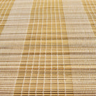 Natural bamboo placemat from Inside Living, woven table mat for everyday and special dining settings, side view
