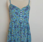 Block Print Sundress Floral Assorted: block-printed cotton garment for warm days, from Inside Living Singapore.