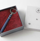 Faux Shagreen Bottle Opener, side view - buy homeware, tableware and interior accessories at Inside Living Singapore
