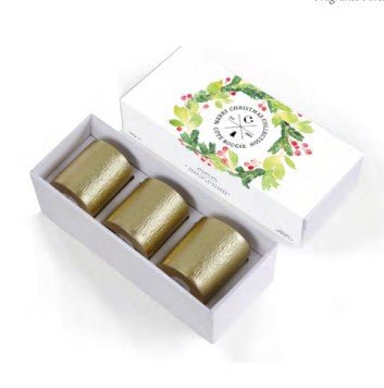 Scented Candle Christmas Gift Set: fragranced candle for home ambience, from Inside Living Singapore. Alternative angle.