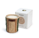 Scented Candle Raphia Maya Mint & Tea: fragranced candle for home ambience, from Inside Living Singapore.